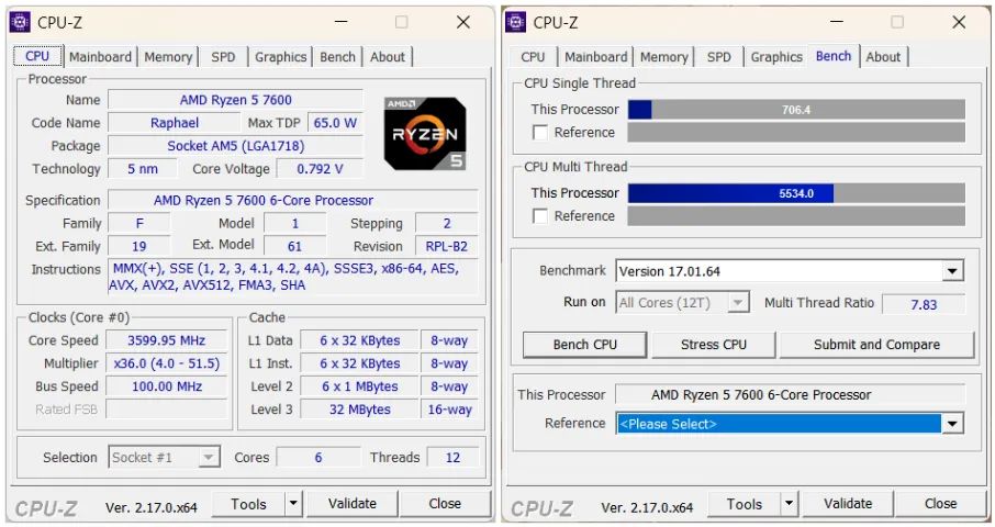 Kit: TUF GAMING B650M-PLUS +  Ryzen 5 7600 - Foto 3