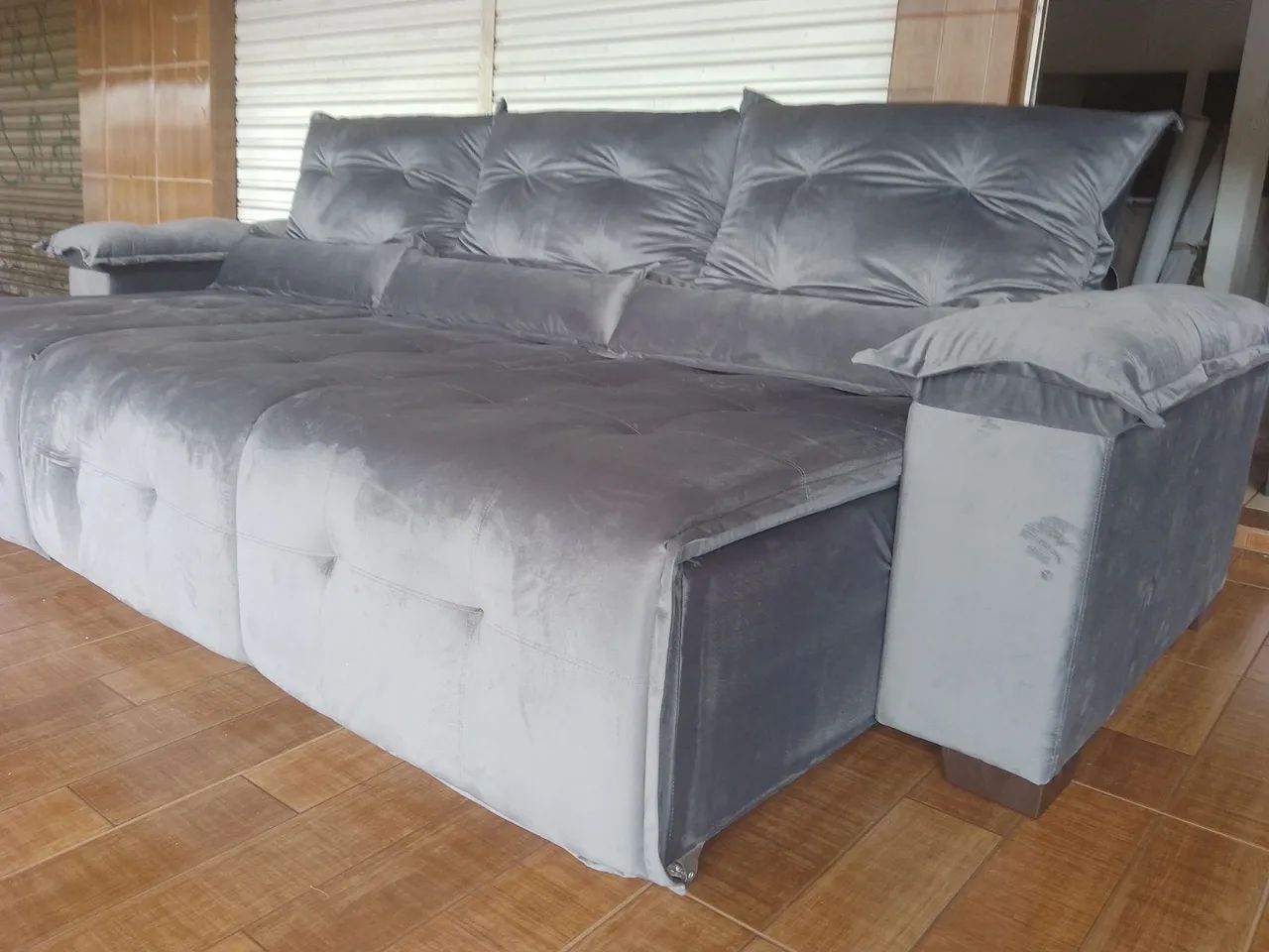 Sofá retrátil e reclinável Pronta entrega. - Foto 5