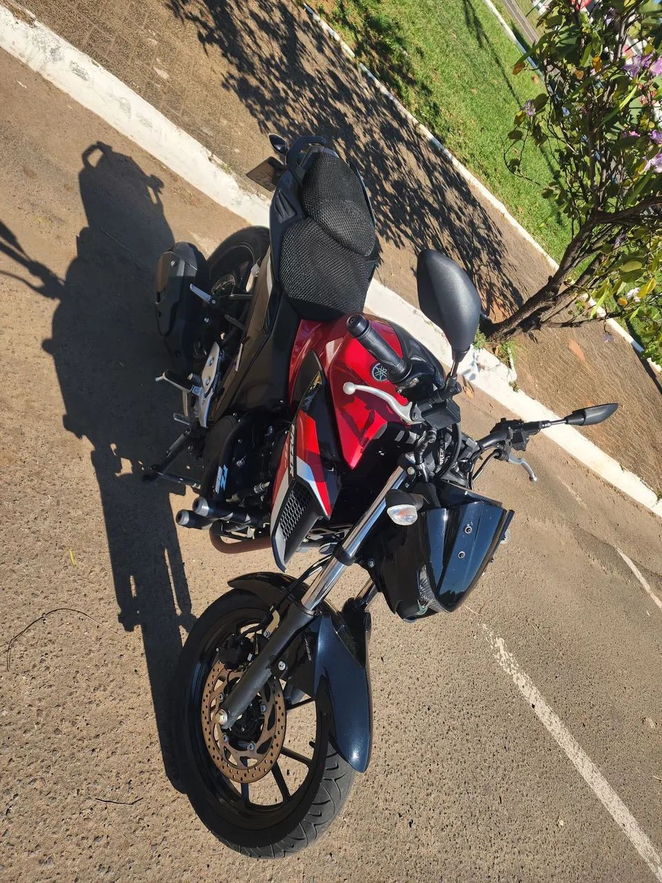 Fazer 250 vermelha  - Foto 3