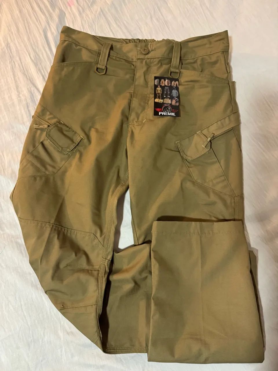 Calça tática caqui 