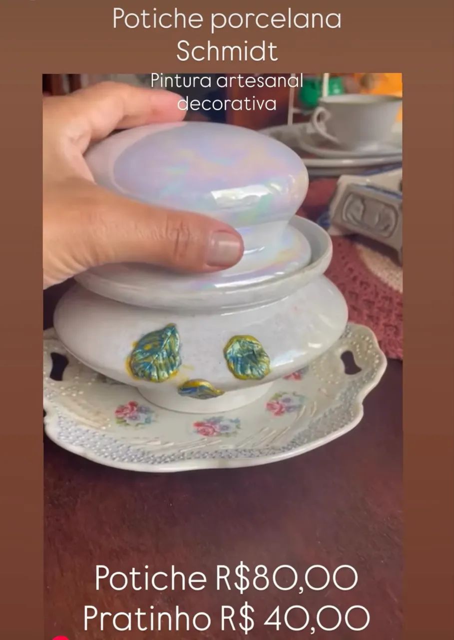 Antiguidades em porcelana  - Foto 2
