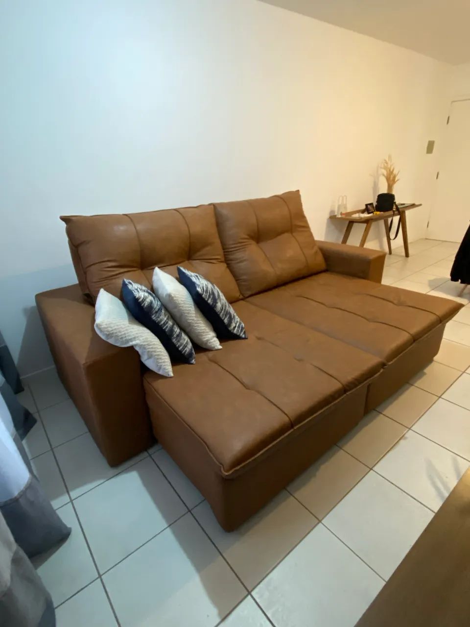 Vendo SOFÁ + PUFF - Foto 3