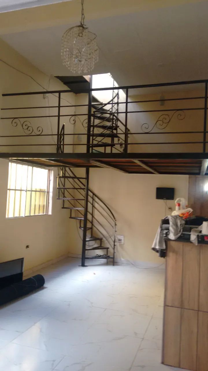 ESCADAS CARACOL E RETA GALVANIZADA - Foto 4