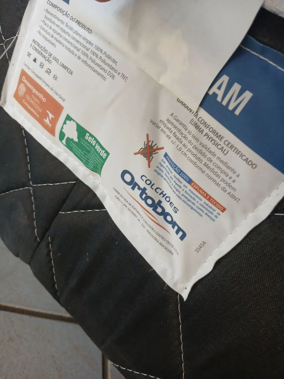 Vendo cama casal ORTBOM  - Foto 2