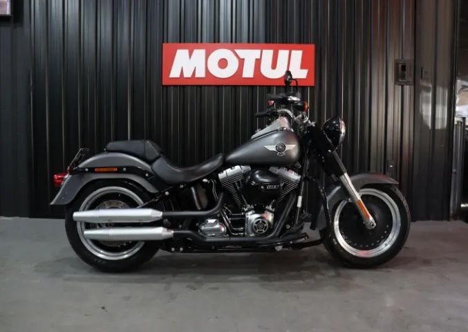 HARLEY-DAVIDSON FAT BOY LOW 2017/2017 - CINZA