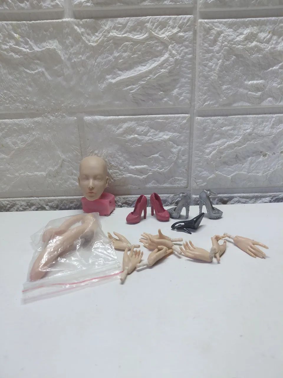 Kit acessórios para boneca barbie 