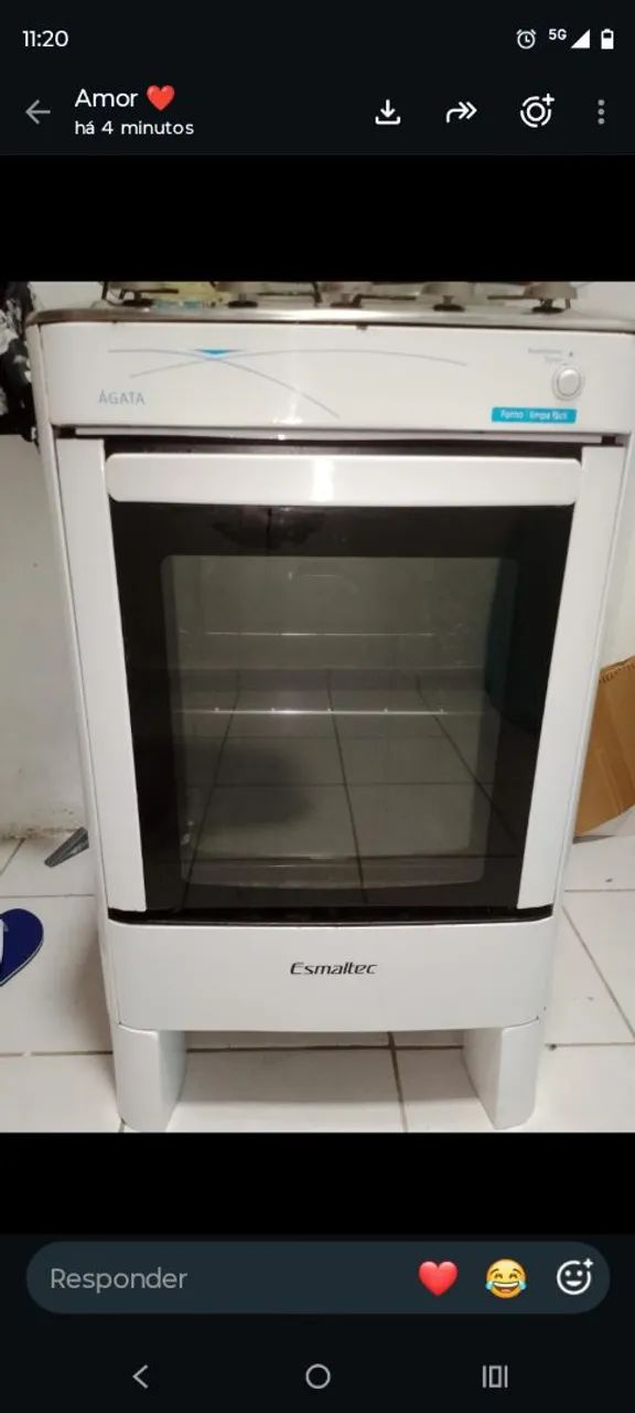 Fogão pra vender funcionando tudo 