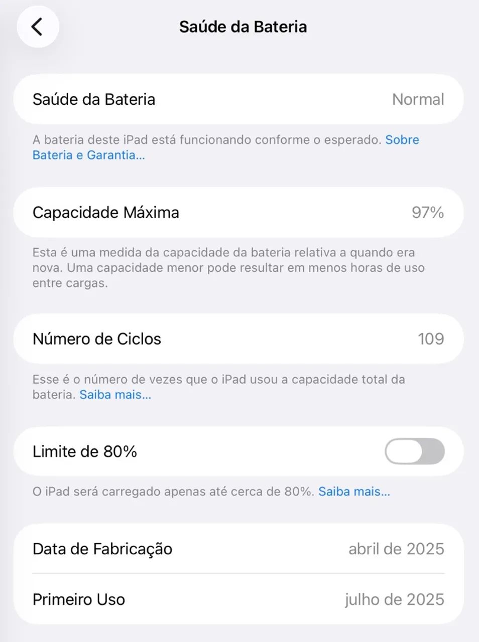 Ipad pro m4 11 polegadas 256gb bateria 97% LOJA FÍSICA caixa e carregador ( 256 gb ) - Foto 2