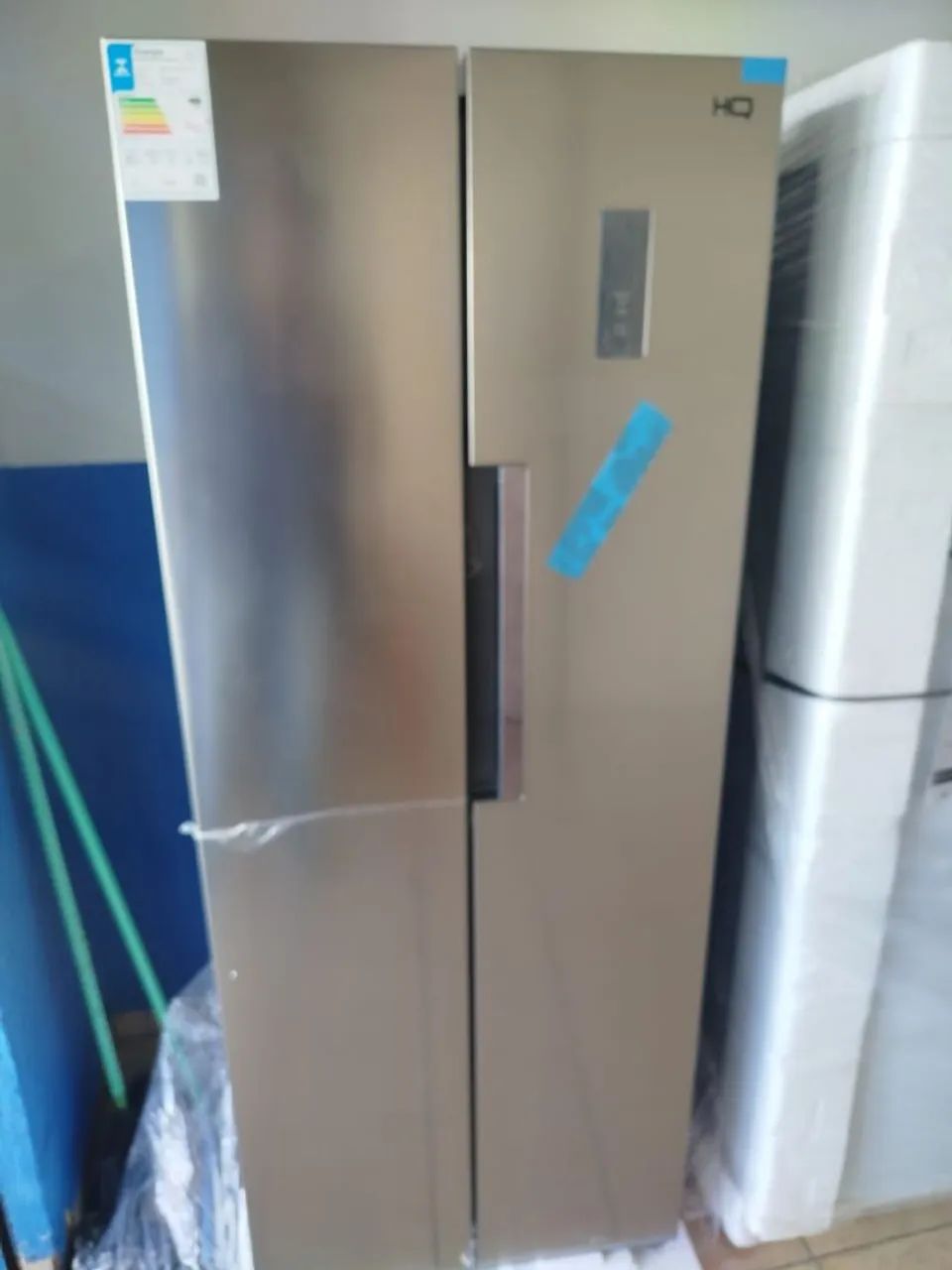 Geladeira side by  side  HQ 127v nova duplex com parcelamento sem juros