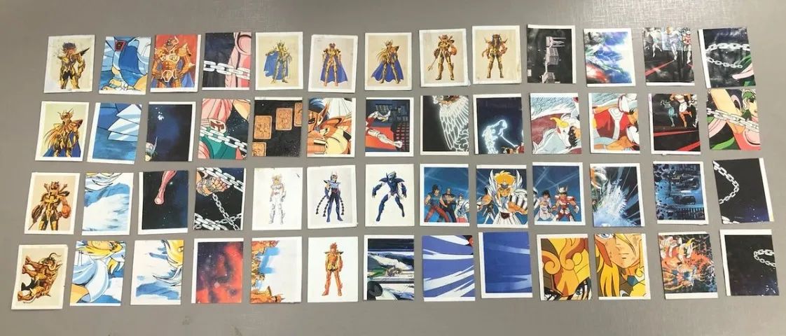 Lote de Figurinhas Cavaleiros do Zodíaco