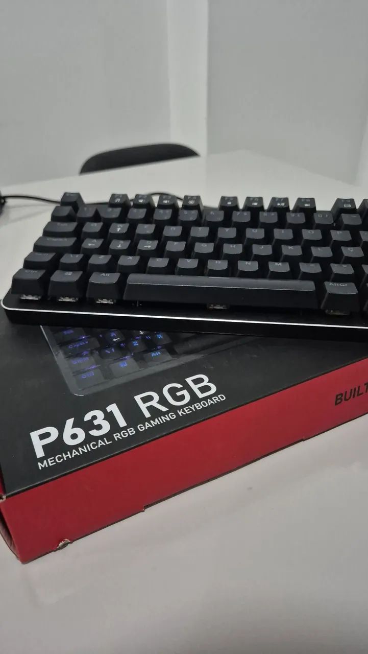 Teclado Mecânico Pichau P631 RGB - Full Size - ABNT2 - Foto 2