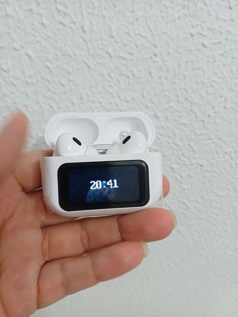 FONE de ouvido bluetooth branco a9 - Foto 3