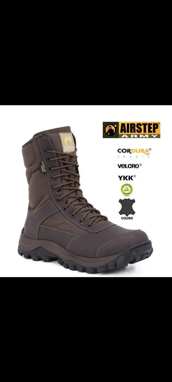 Coturno tático marca Air step 