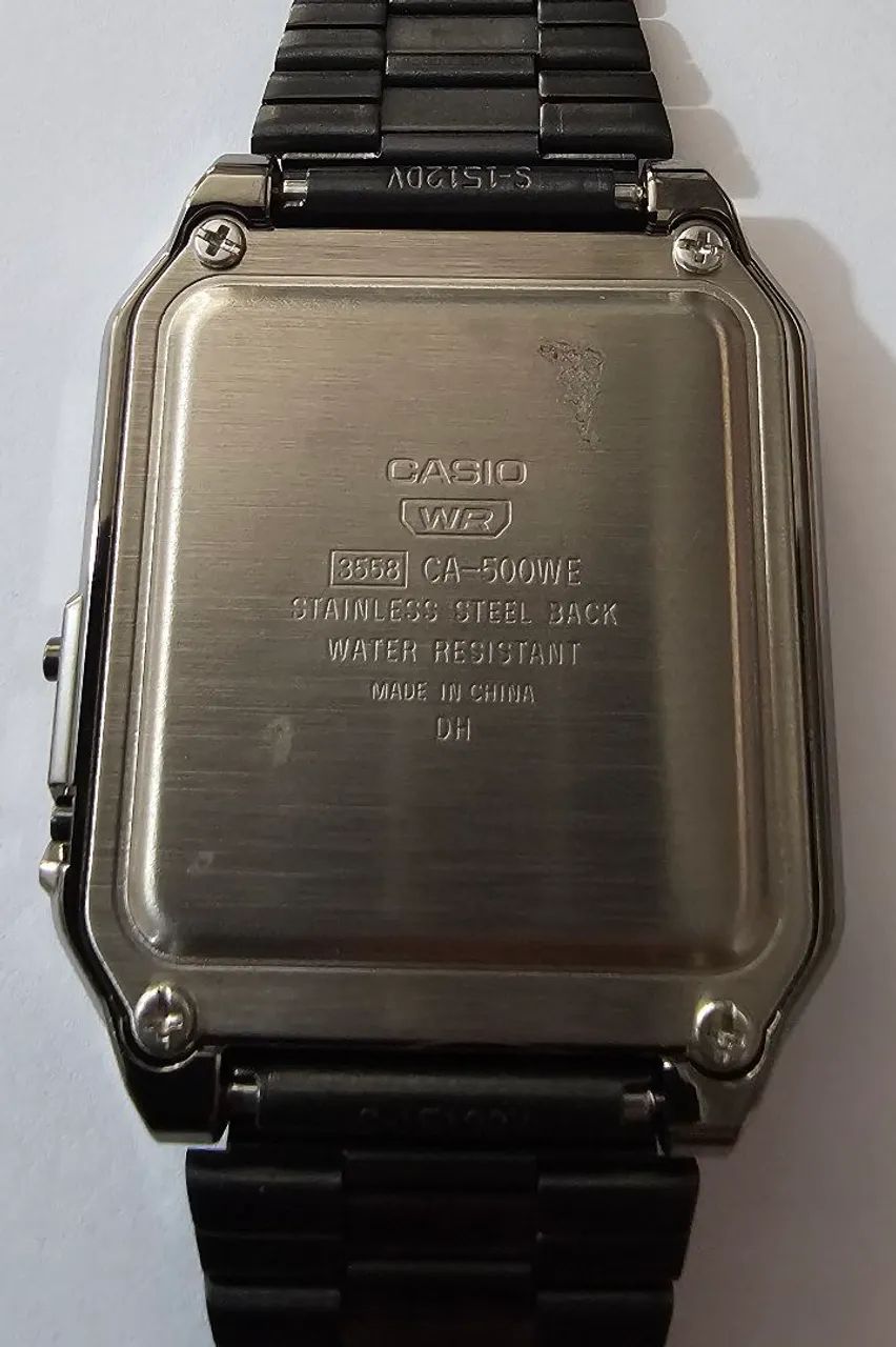Relógio Casio CA-500WEGG-B (Novo sem uso) - Foto 4