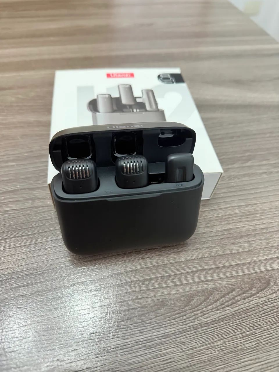 2 Microfones Sem Fio Ulanzi J12 Iphone Lightning - Foto 3