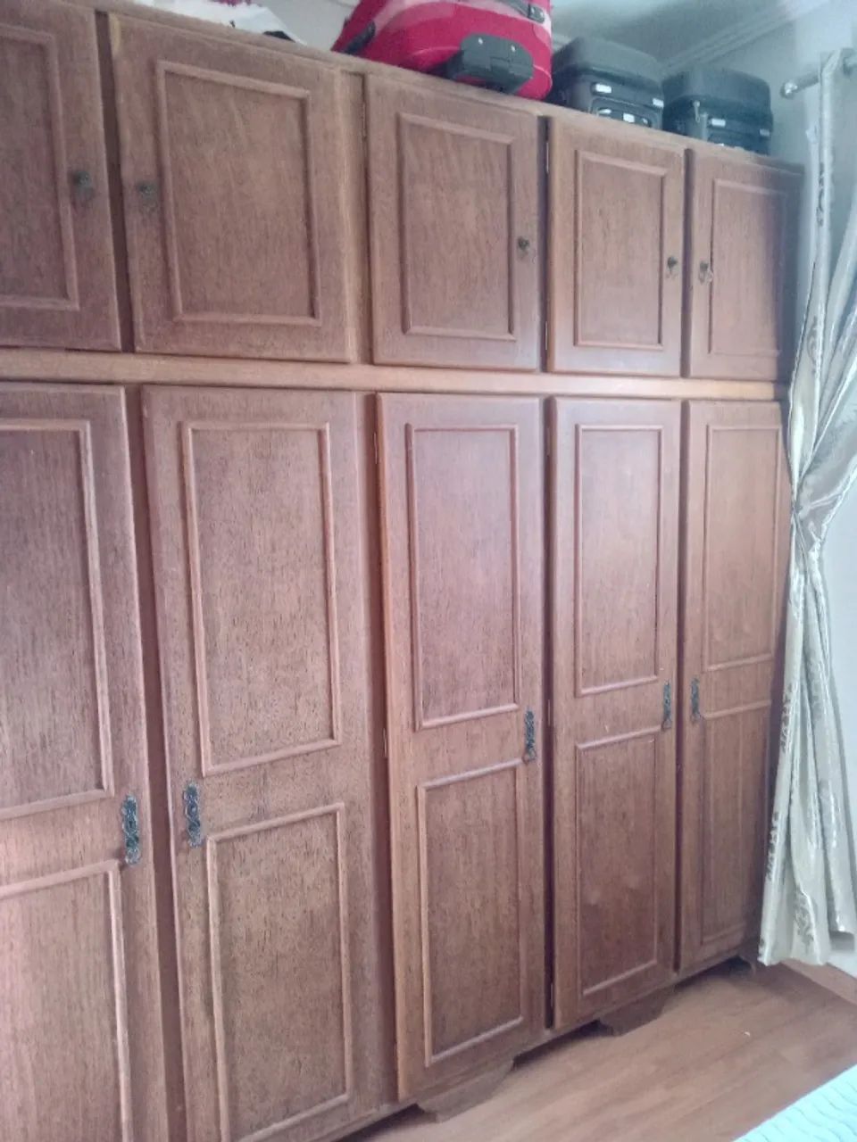 Guarda roupa de madeira ( Comprado na Bela Casa móveis Rústico) - Foto 3