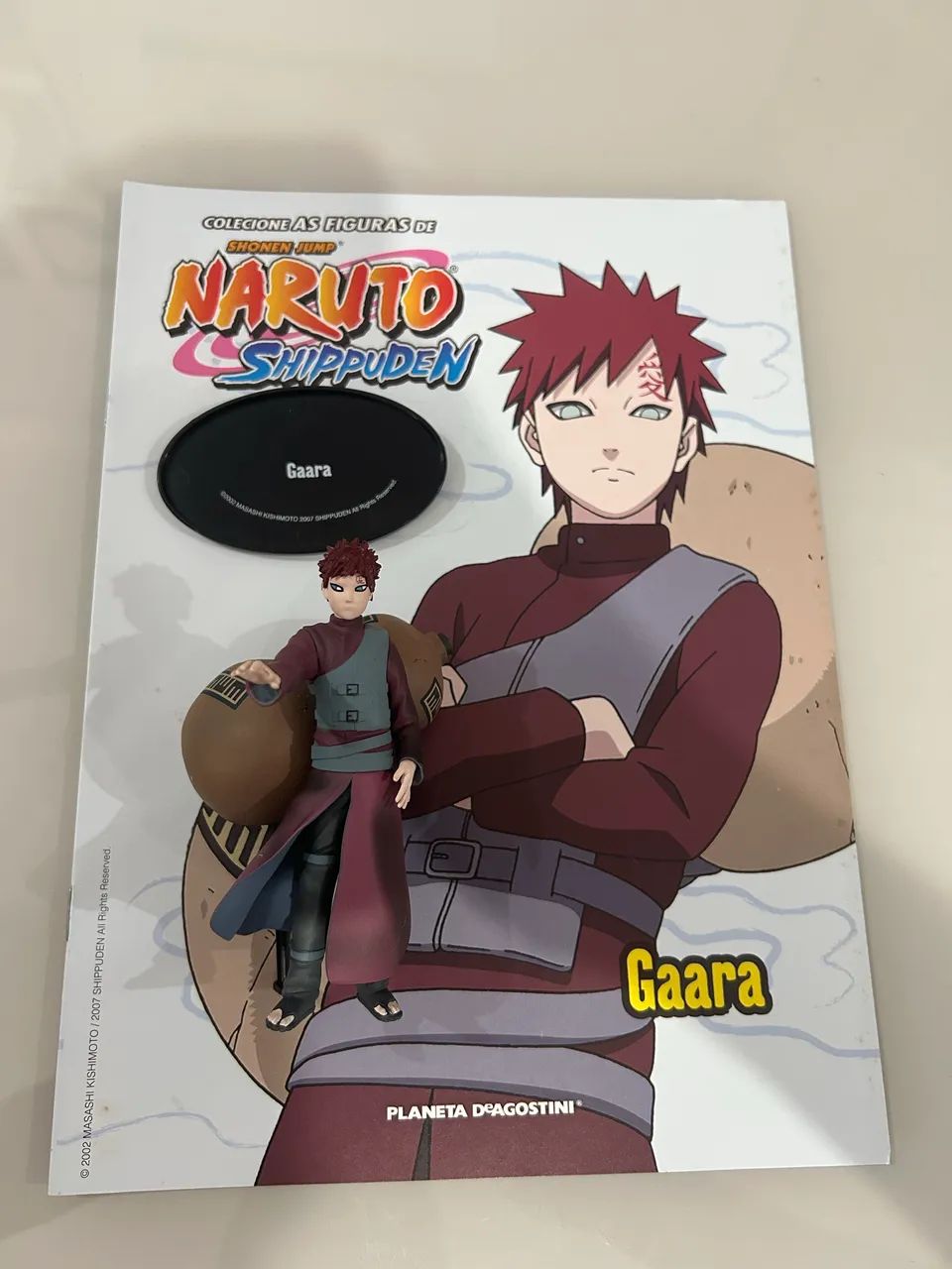Gaara action de naruto coleção 