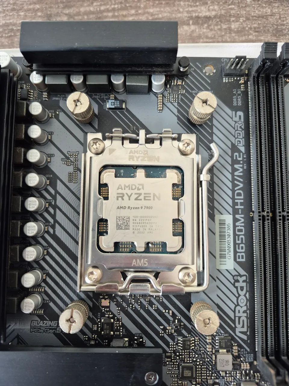 RYZEN 9 7900 CAIXA E COOLER
