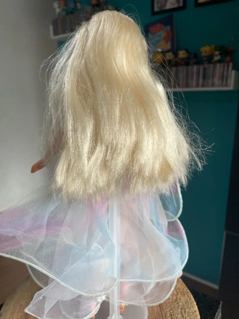 Boneca Barbie Angel Princess - Usada - Foto 4