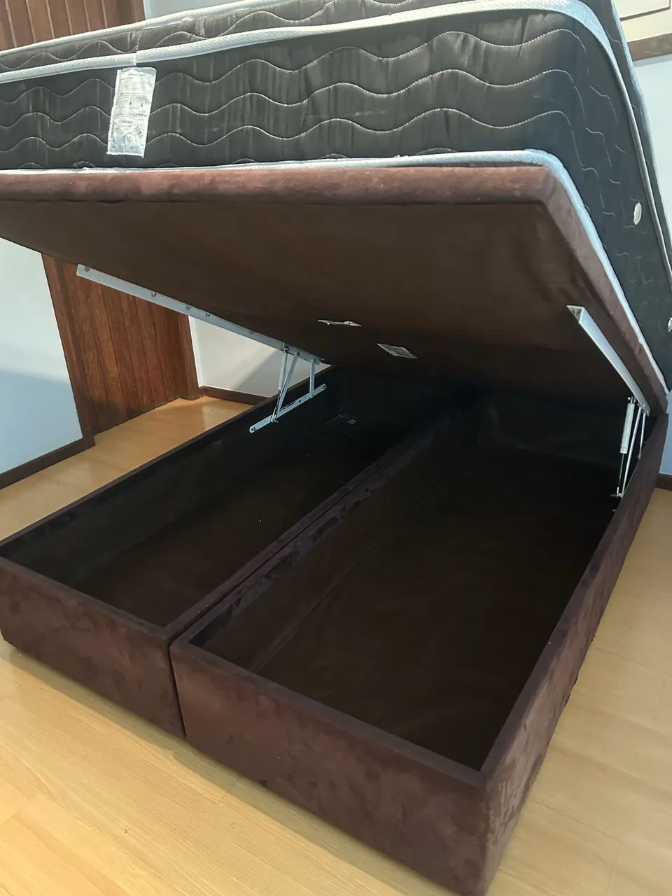 Colchão ortopédico premium com  box. Ortobom