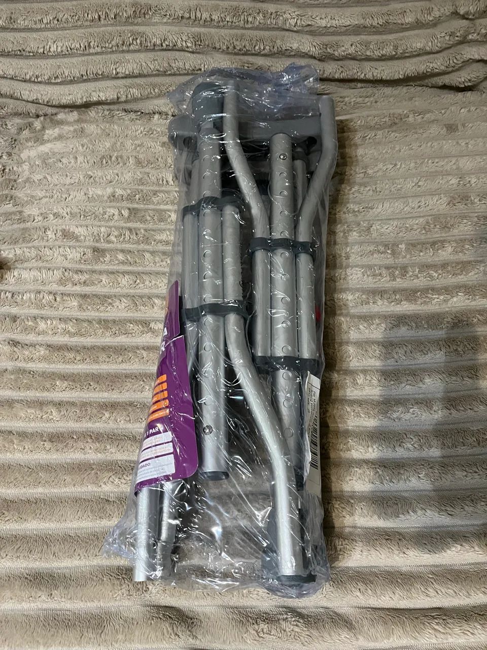 Par de Muletas axilar (novo) universal 
