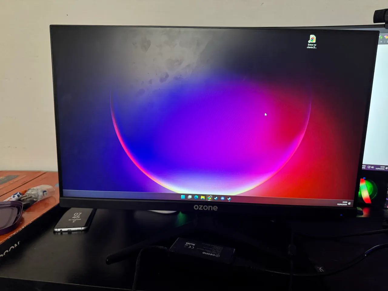 Monitor Gamer Ozone 144hz, 24 polegadas - em perfeito estado - Foto 5