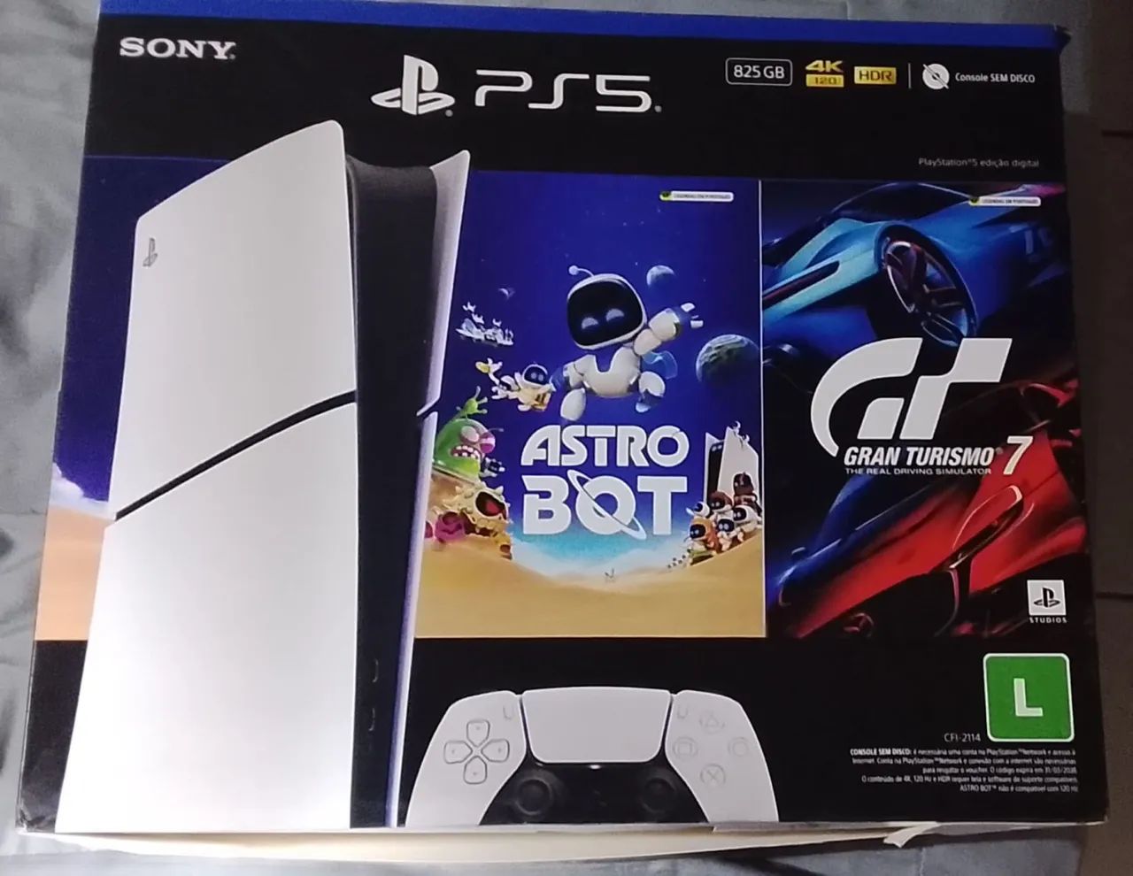 Caixa PlayStation 5 Digital
