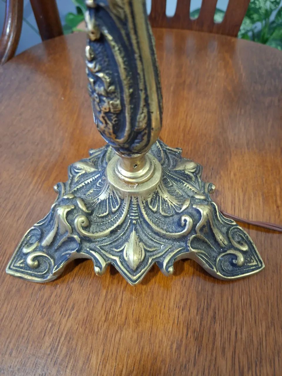 Abajour Bronze - Antiguidade  - Foto 4
