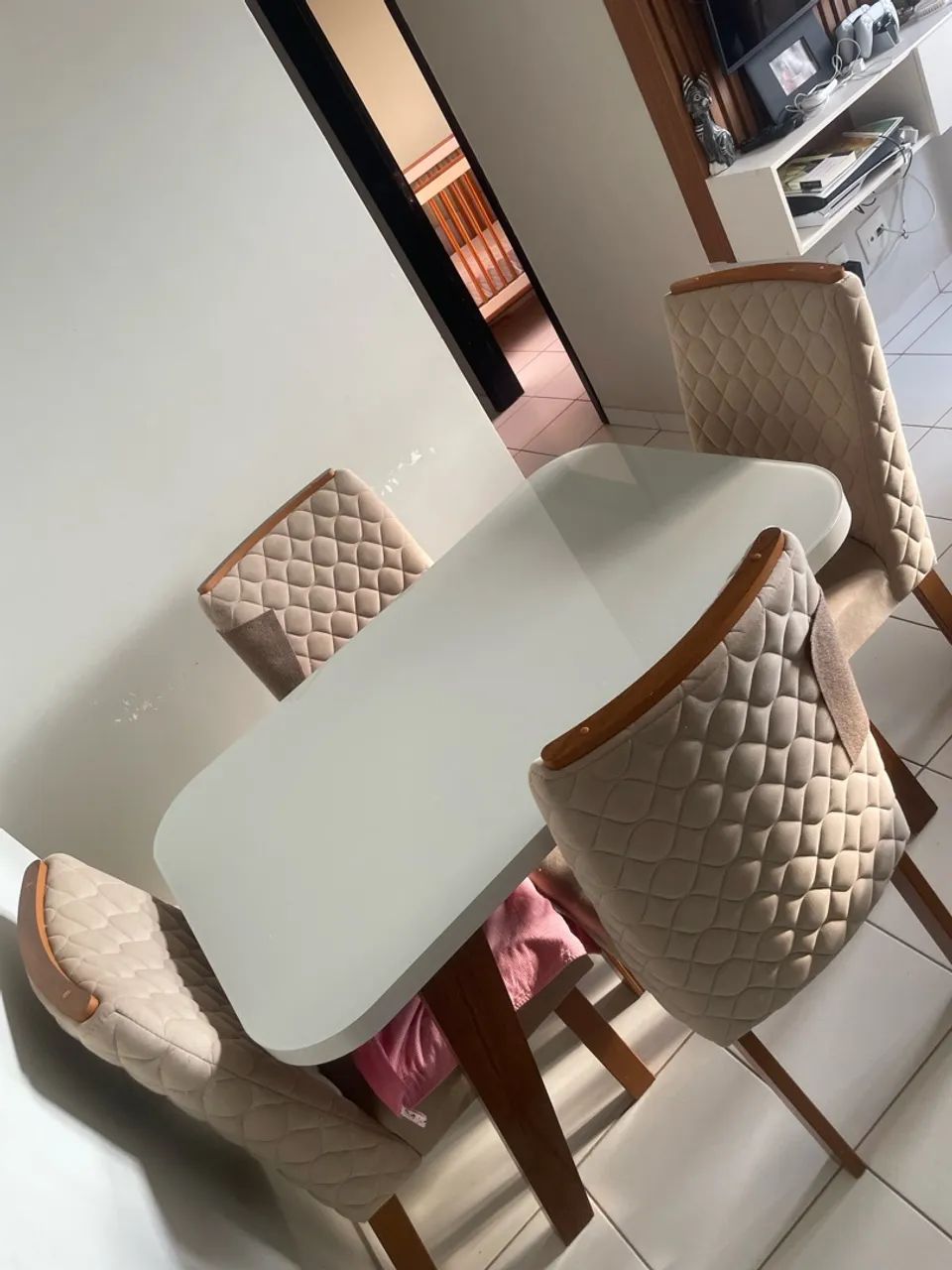 Mesa de Jantar 4 cadeiras  - Foto 2