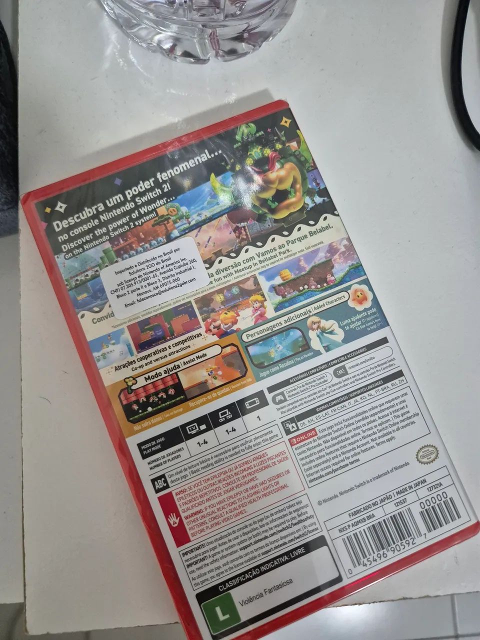 Jogo Mario Wonder Switch 2 + Bellabel Park DLC - Foto 2