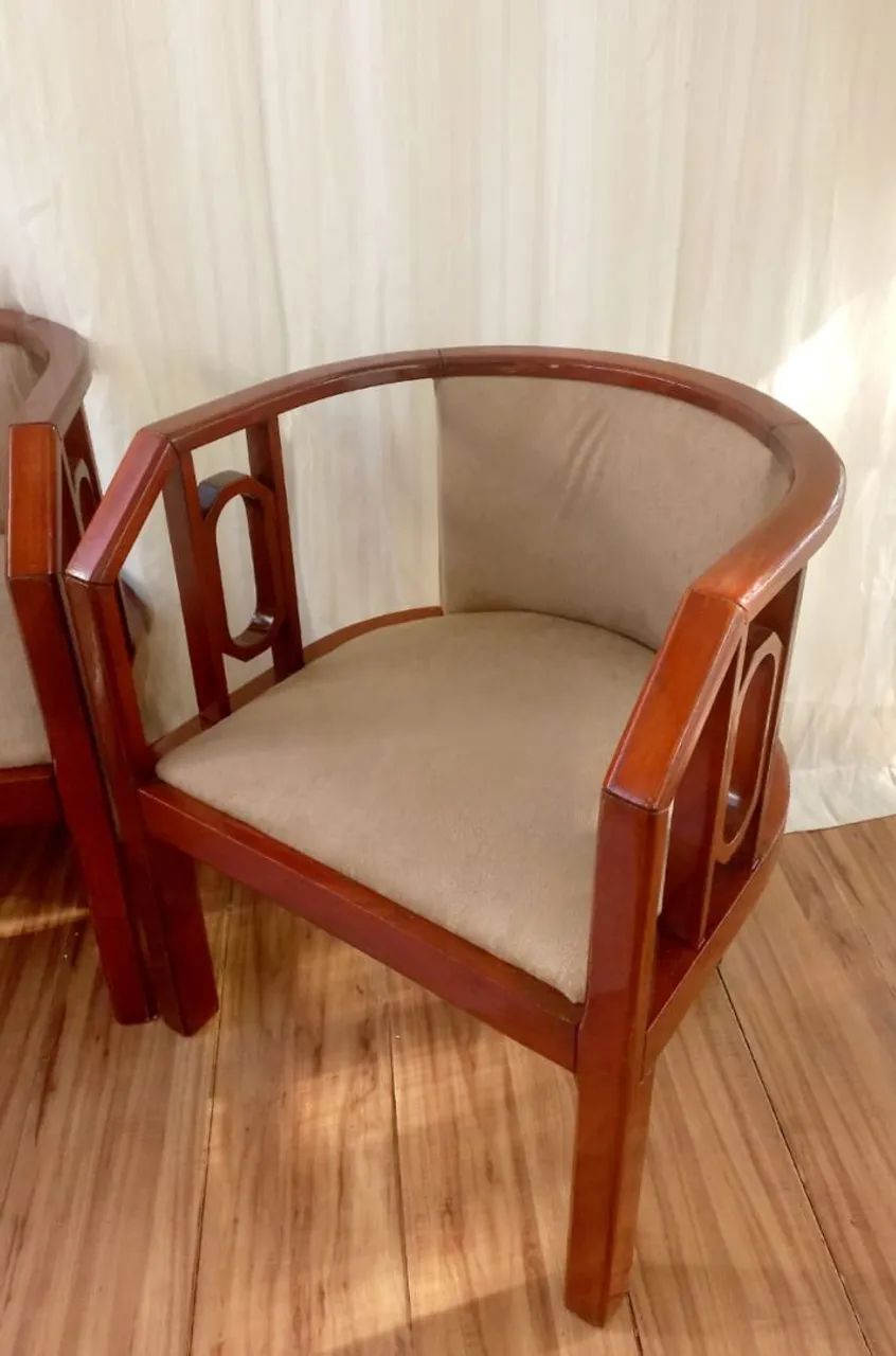 Conjunto de poltronas Rudnick