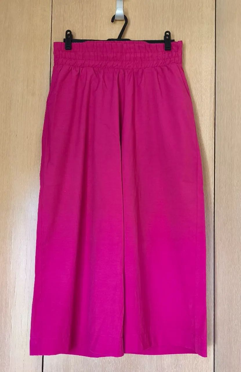 Calça Pantalona Hering G Rosa