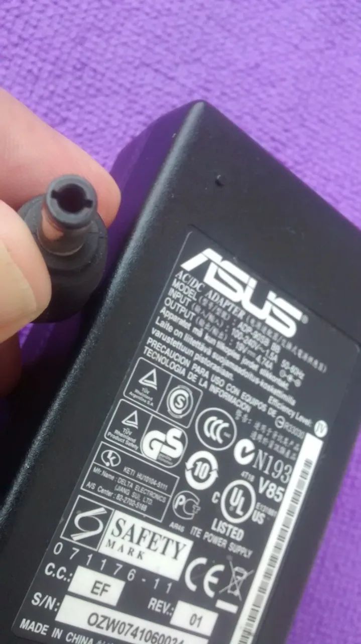 Fonte carregador ASUS (Notebook) - Foto 2