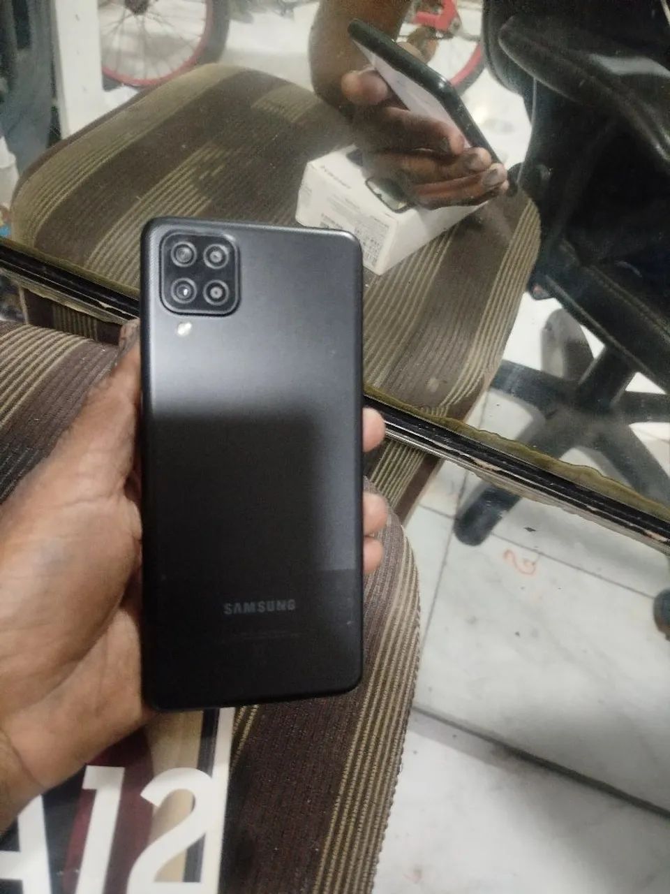 Vendo celular a12 64g todo filer com nota fiscal  - Foto 3