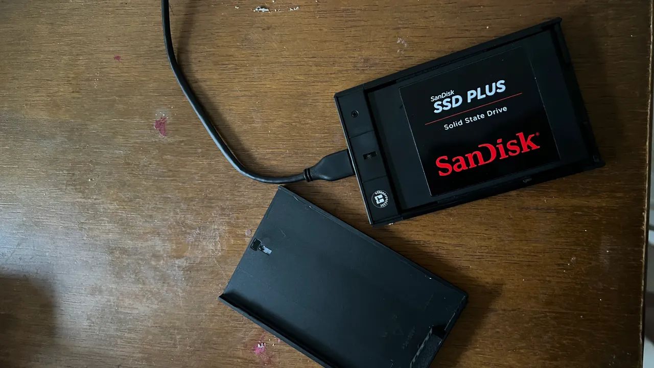 Ssd 1BT SANDISK COM ADAPTADOR  - Foto 2