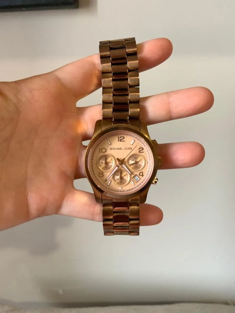relogio michael kors mk 5128 rose gold - Foto 2