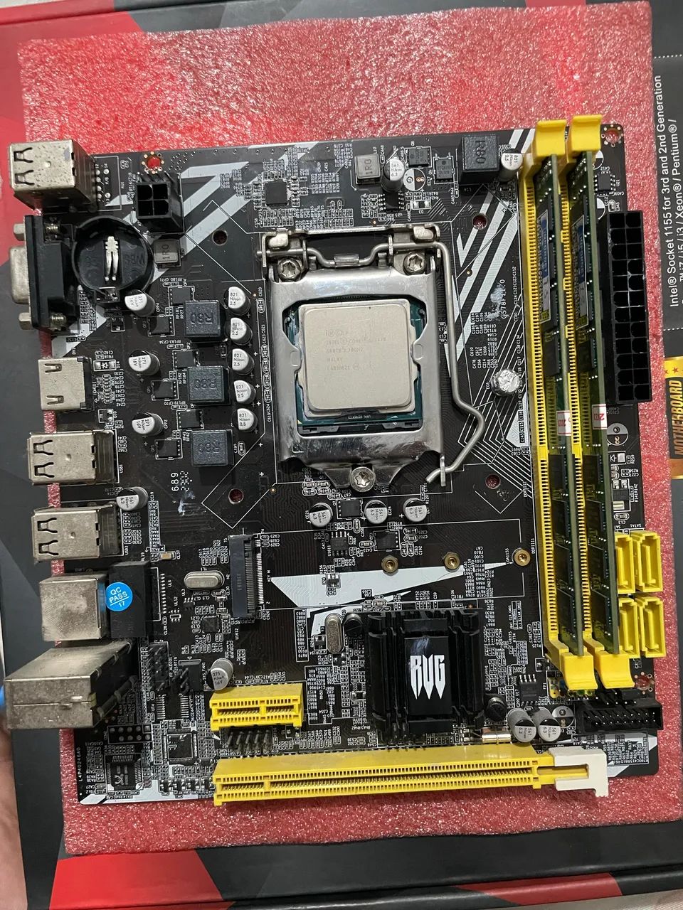 Kit placa placa mae