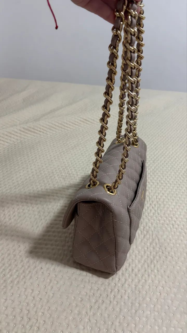 Bolsa em Couro Nunca Usada - Foto 3