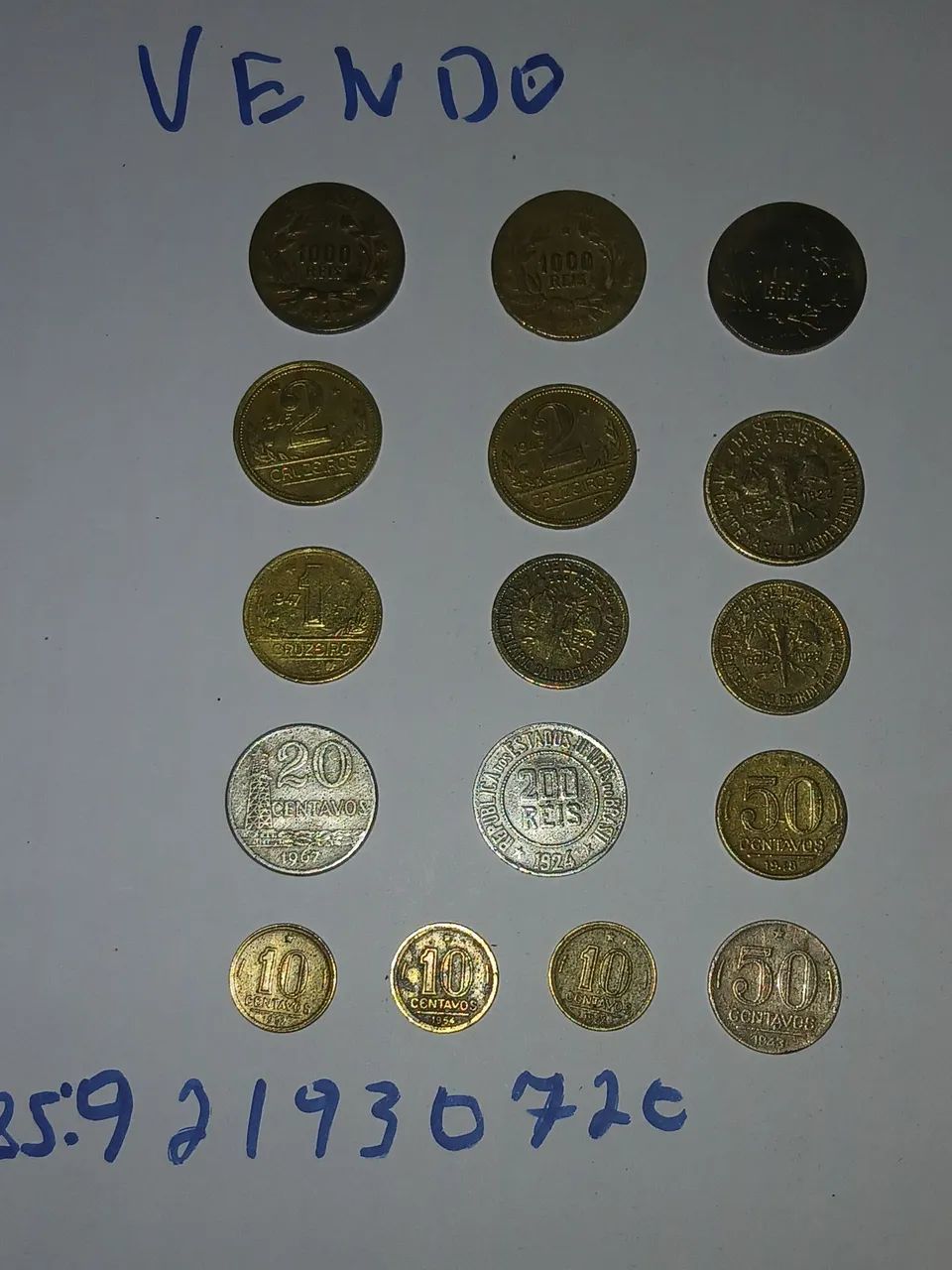 Moedas antigas para colecionador. - Foto 2