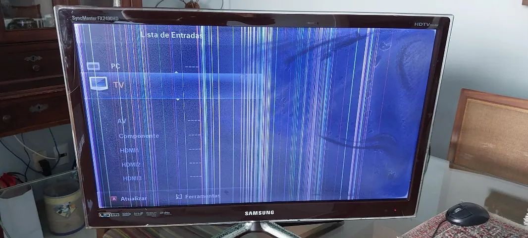 TV e monitor Samsung 24 pol (defeito) - Foto 6