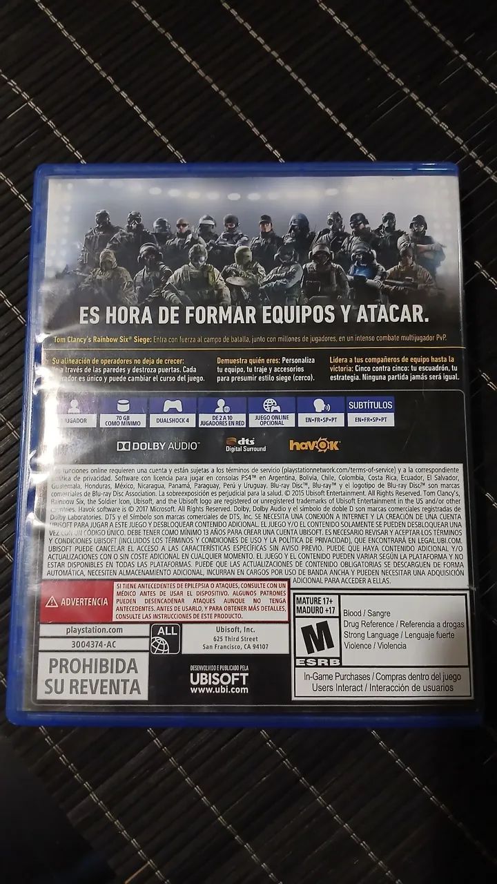 RainbowSix Siege PS4 - Foto 3