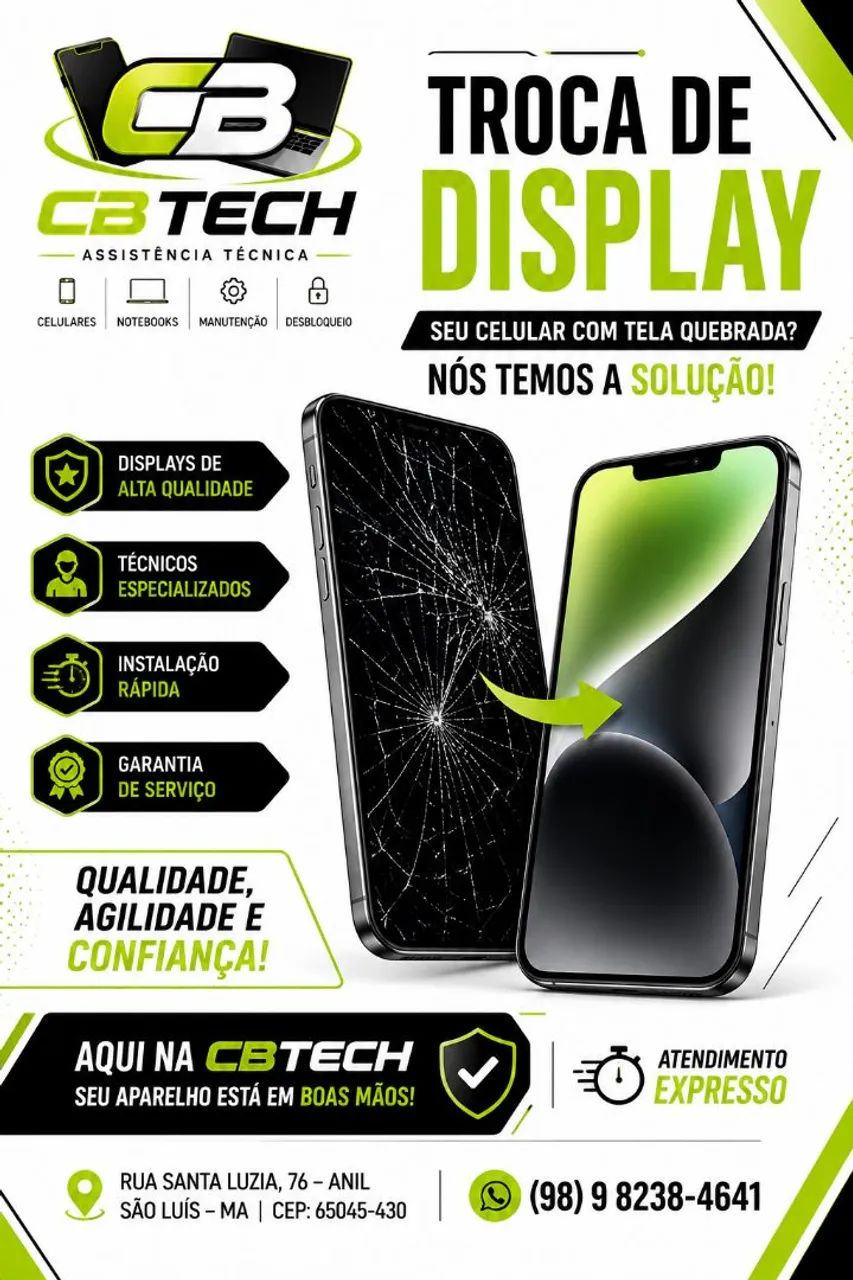 Reparo em notebook e celular 