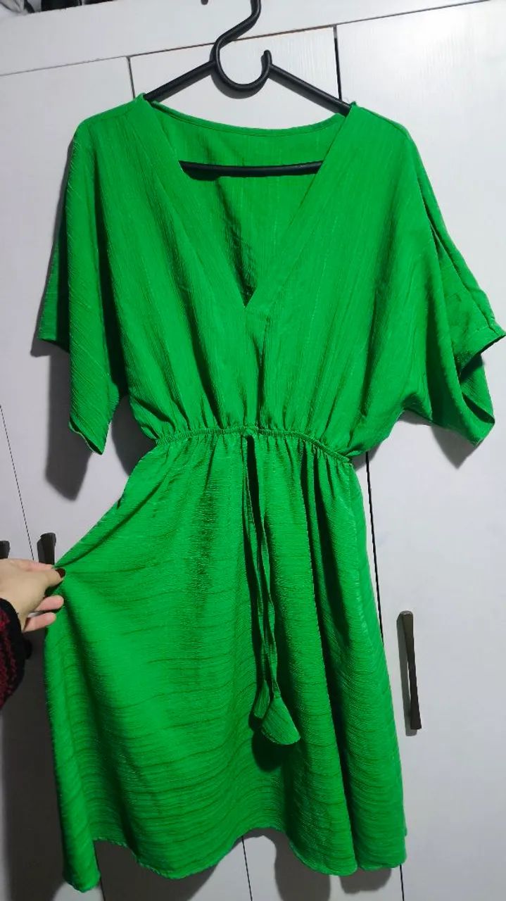 Vestido P/M verde - Foto 2