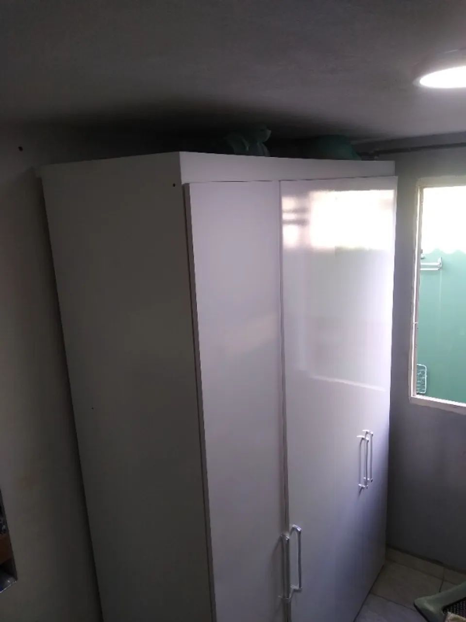 GUARDA-ROUPA 4 PORTAS BRANCO (ENTREGAMOS)
