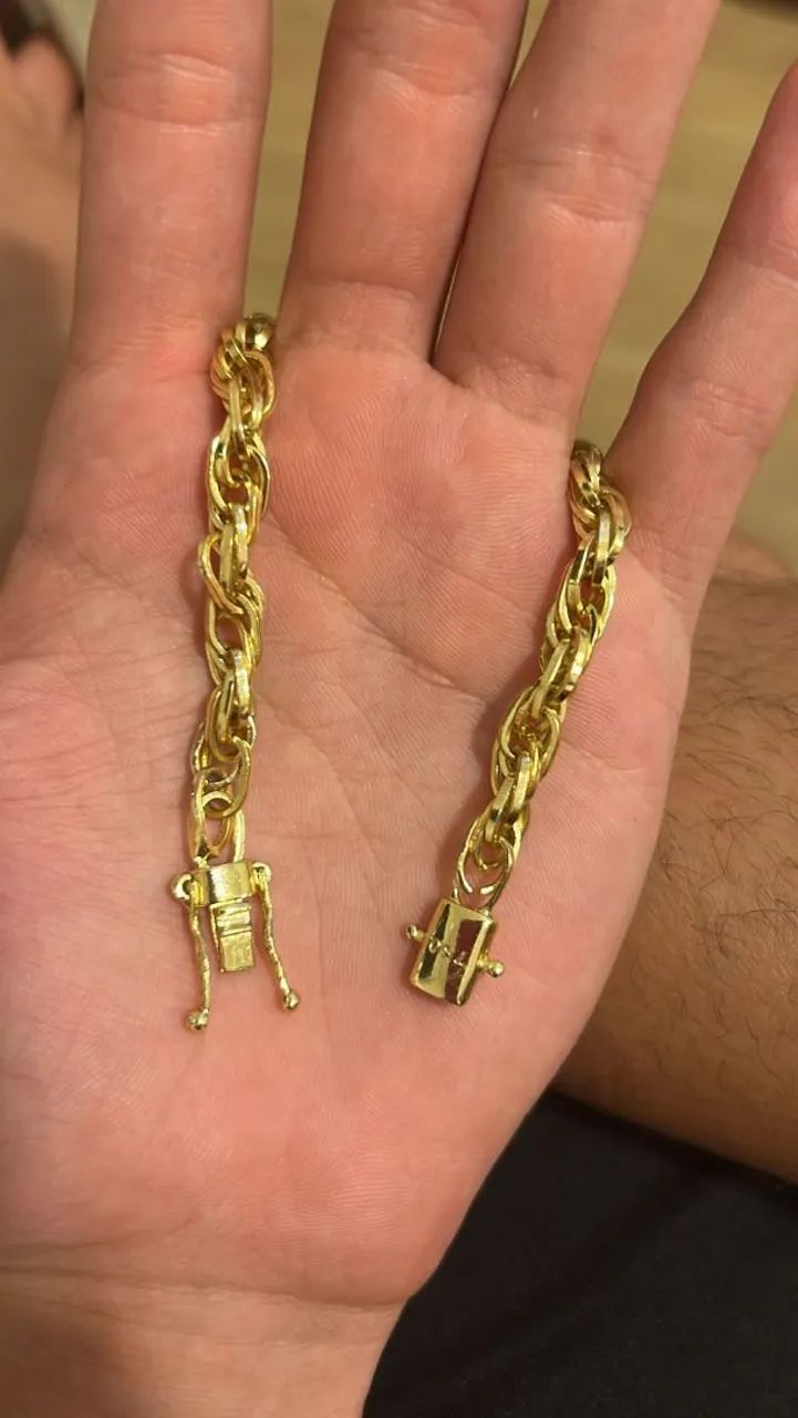 Pulseira banhada em ouro 18k  - Foto 5