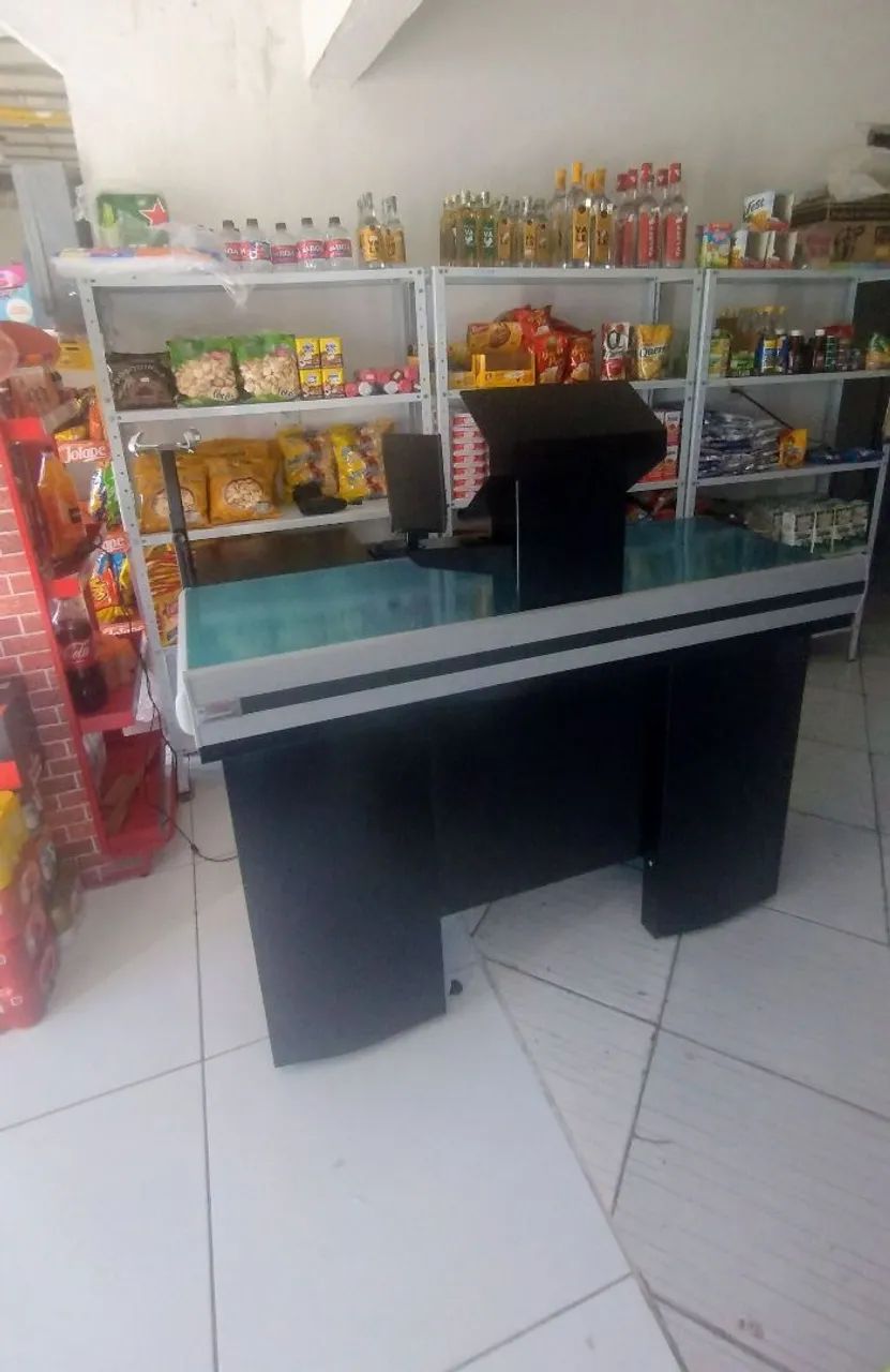 BALCÃO CHECKOUT EM AÇO 1.30 METRO INNAL  - Foto 5