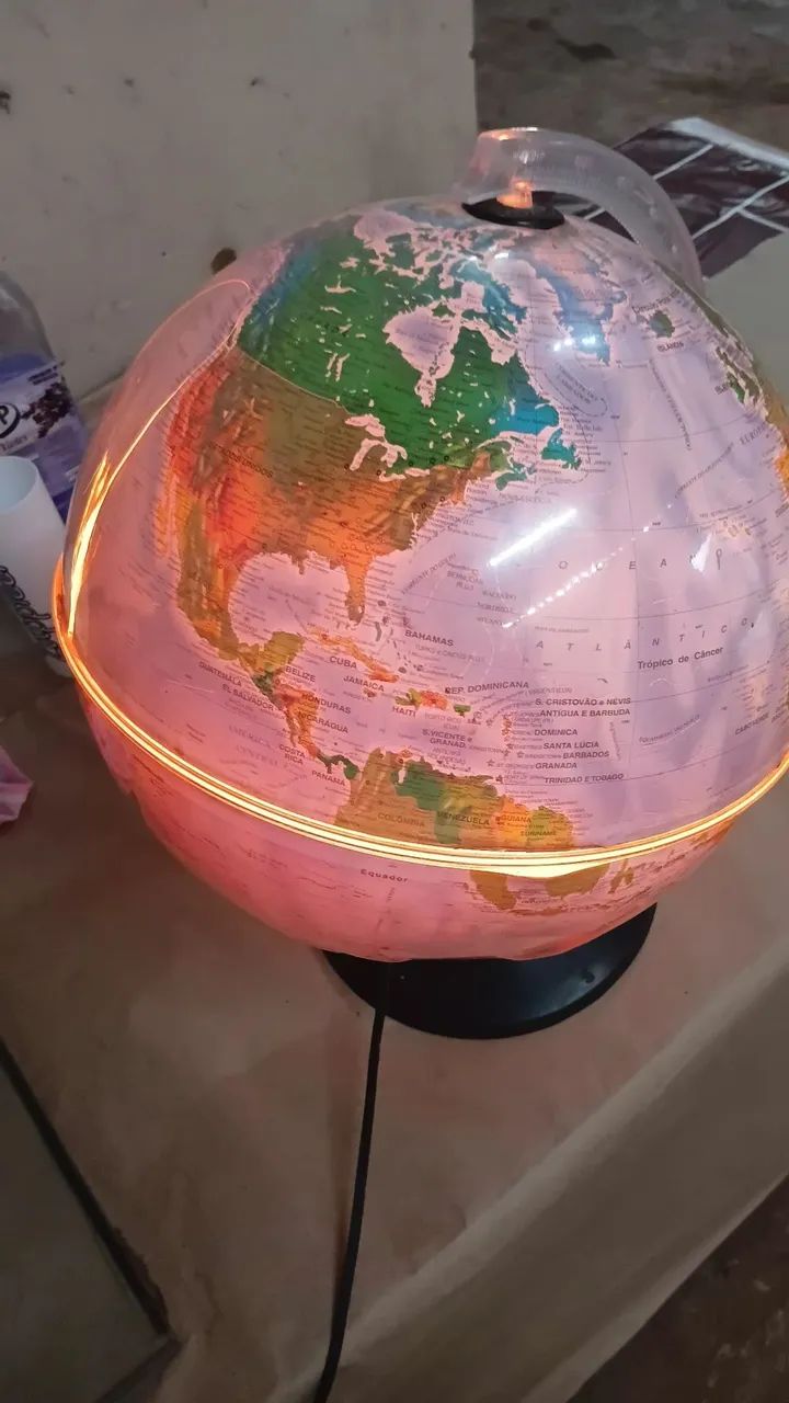 Abajur Globo terrestre  - Foto 4