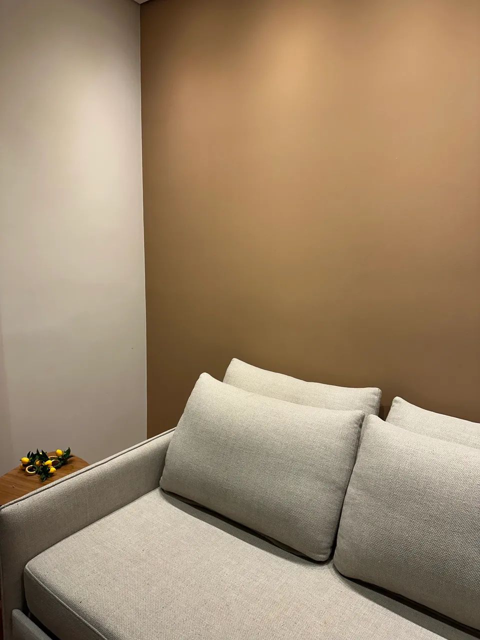 Sofá Cama Charlie em Linho Cinza- Design de Alto Padrão Canto do Sofá!