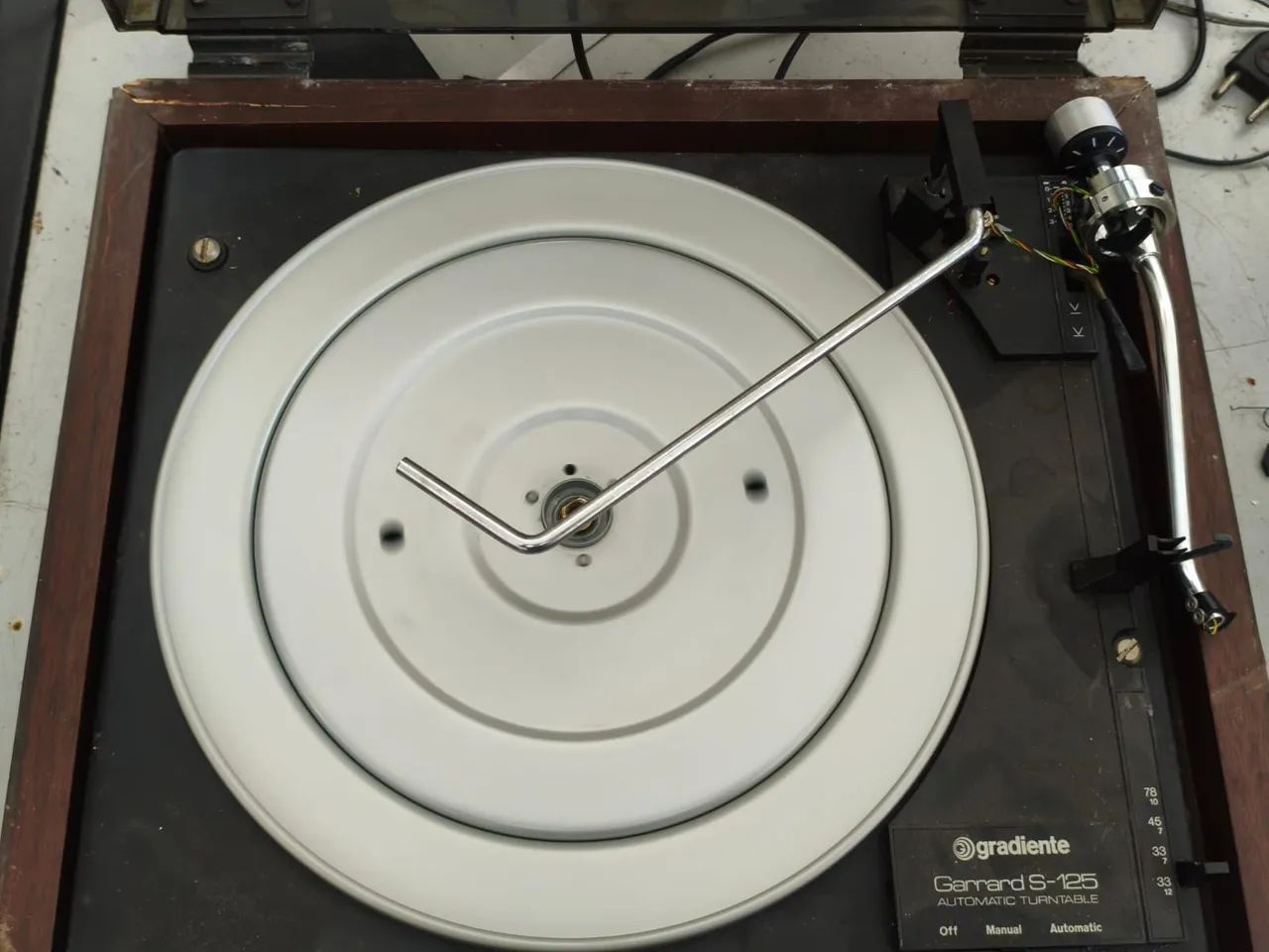 Toca disco garrard s125. Venda de peças.  - Foto 2