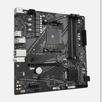 Placa Mãe Gigabyte B550M K, AMD AM4, DDR4, Atualizada, Nova, Na Caixa - Foto 2